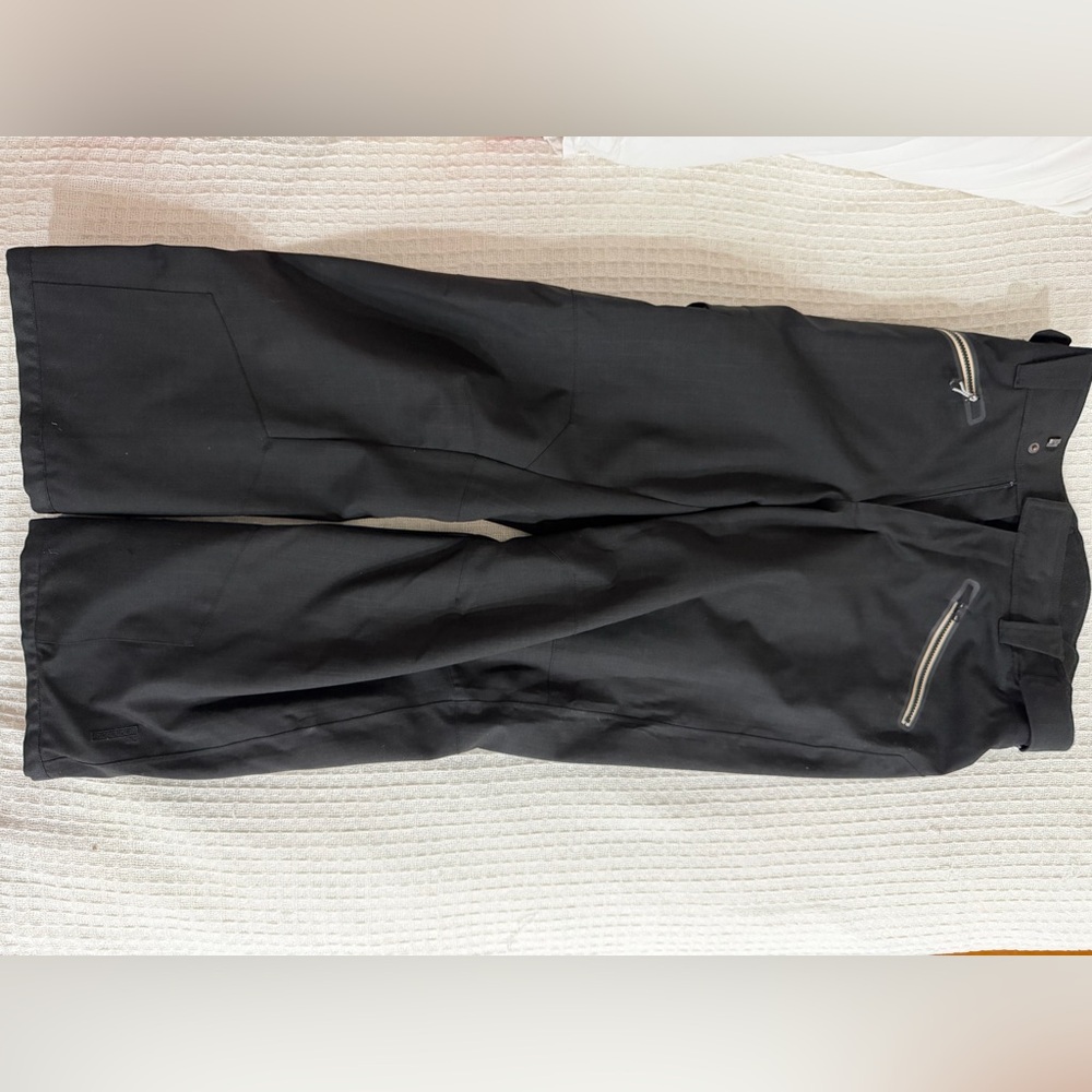 Eider Men's Black Ski Pants with Zipper Accents